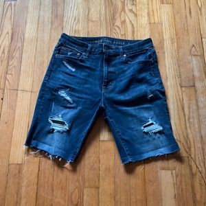 American Eagle Next level flex Blue Denim Shorts